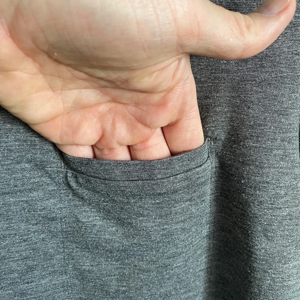 Lululemon Men's Gray Long Sleeve Activewear‎ T-shirt Size Large - Picture 3 of 11